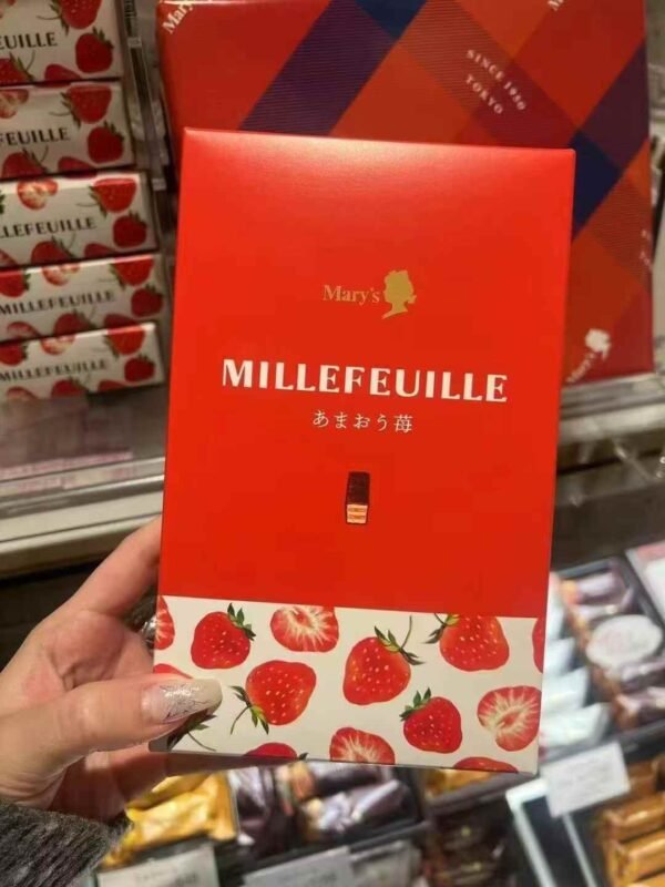 超级无敌好吃😋 Mary's草莓🍓威化