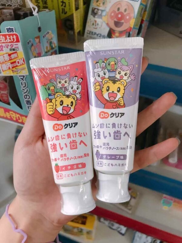 日本巧虎可吞咽牙膏